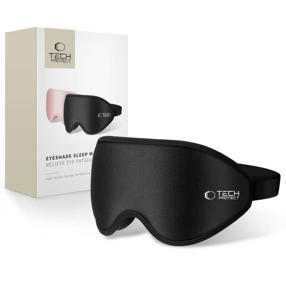 Φωτογραφία προϊόντος: Tech-Protect Eyeshade Memomy Foam Μάσκα Ύπνου - Μαύρο