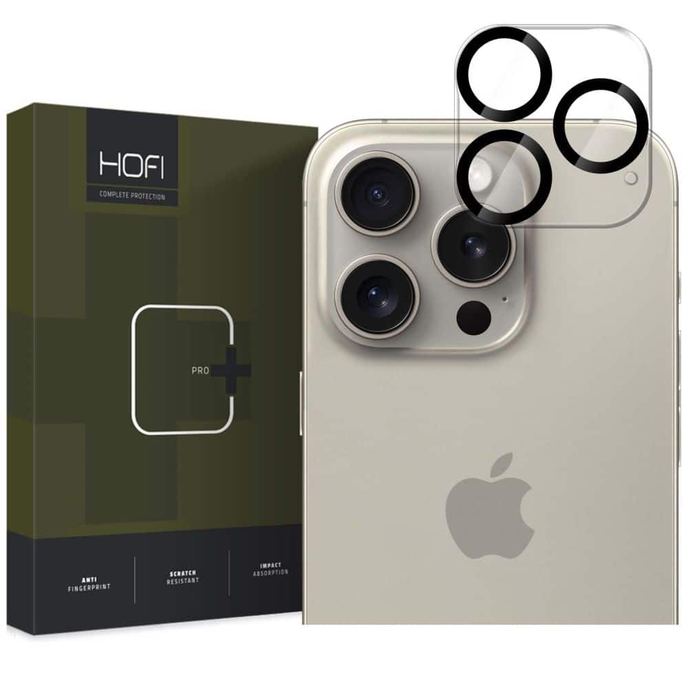 Φωτογραφία προϊόντος: Hofi FullCam Pro+ Black iPhone 16 Pro/16 Pro MaxClear