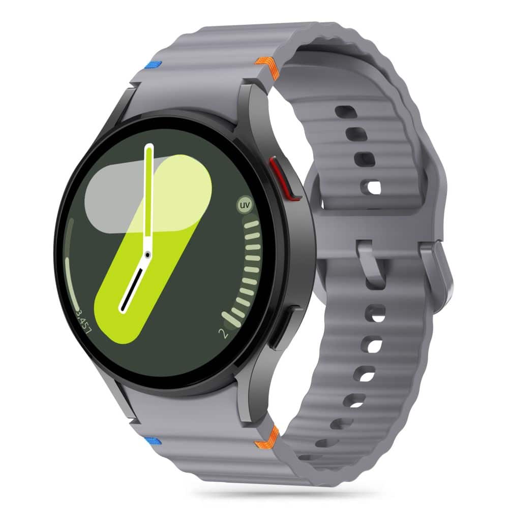 Φωτογραφία προϊόντος: Tech-Protect Sport Strap Λουράκι Σιλικόνης για Galaxy Watch 4/5/5 Pro/6/7/FE - Γκρι