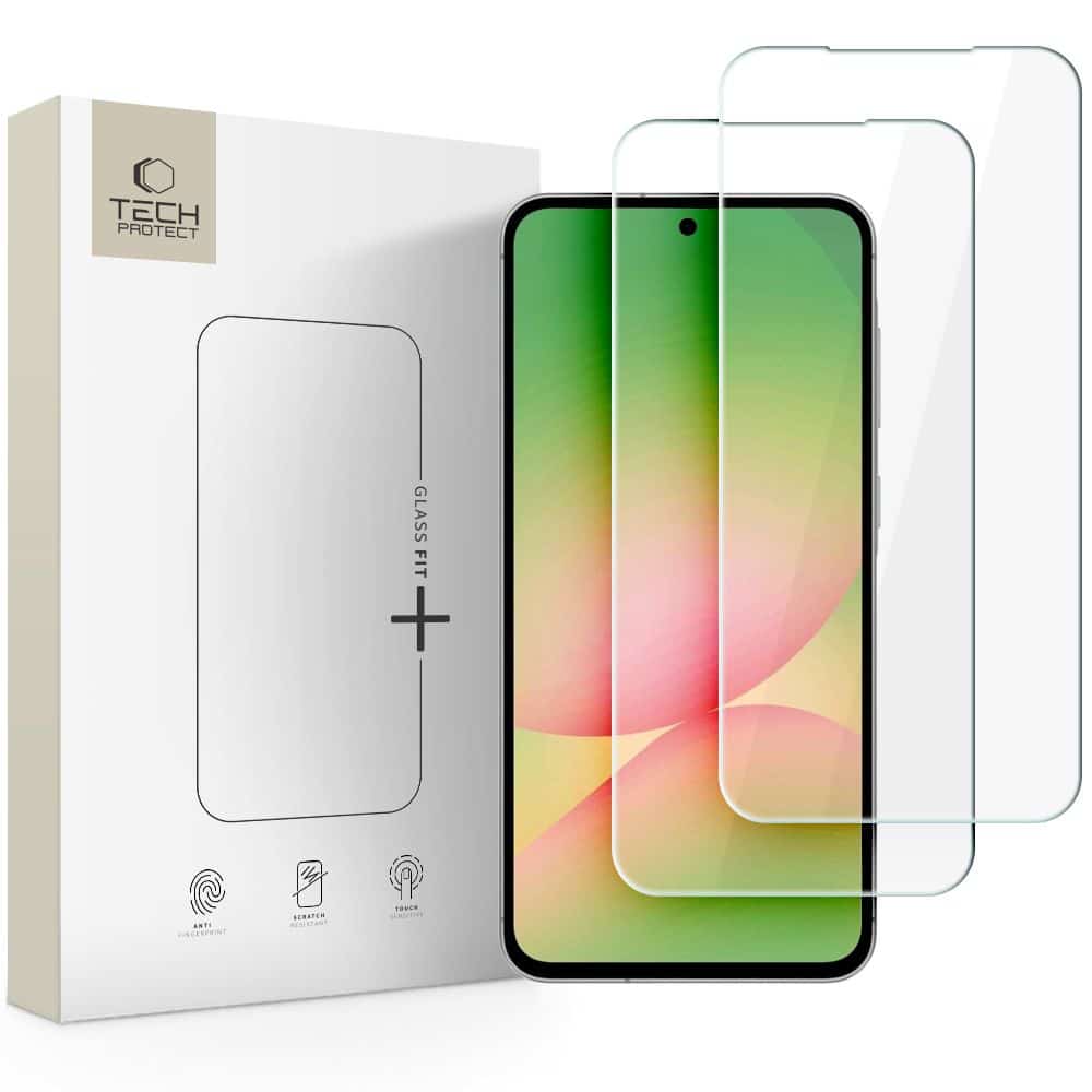 Φωτογραφία προϊόντος: Tech-Protect Fit+ Plus Τζαμάκι Προστασίας για Galaxy A37 / A57 5g 2026 (2τμχ)