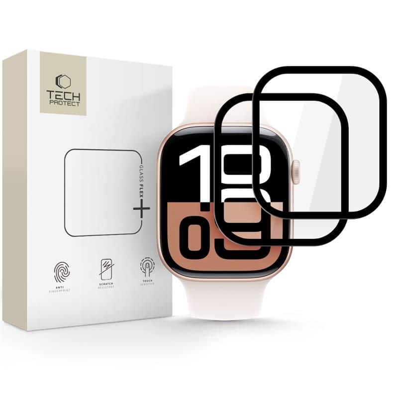 Φωτογραφία προϊόντος: Tech-Protect Flex+ Full Face Τζαμάκι Προστασίας για Apple Watch 42mm 2τμχ