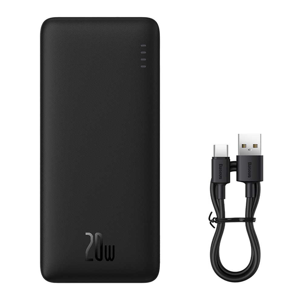 Φωτογραφία προϊόντος: Baseus Airpow PowerBank 10000mAh 20W (PPQD090001) - Μαύρο
