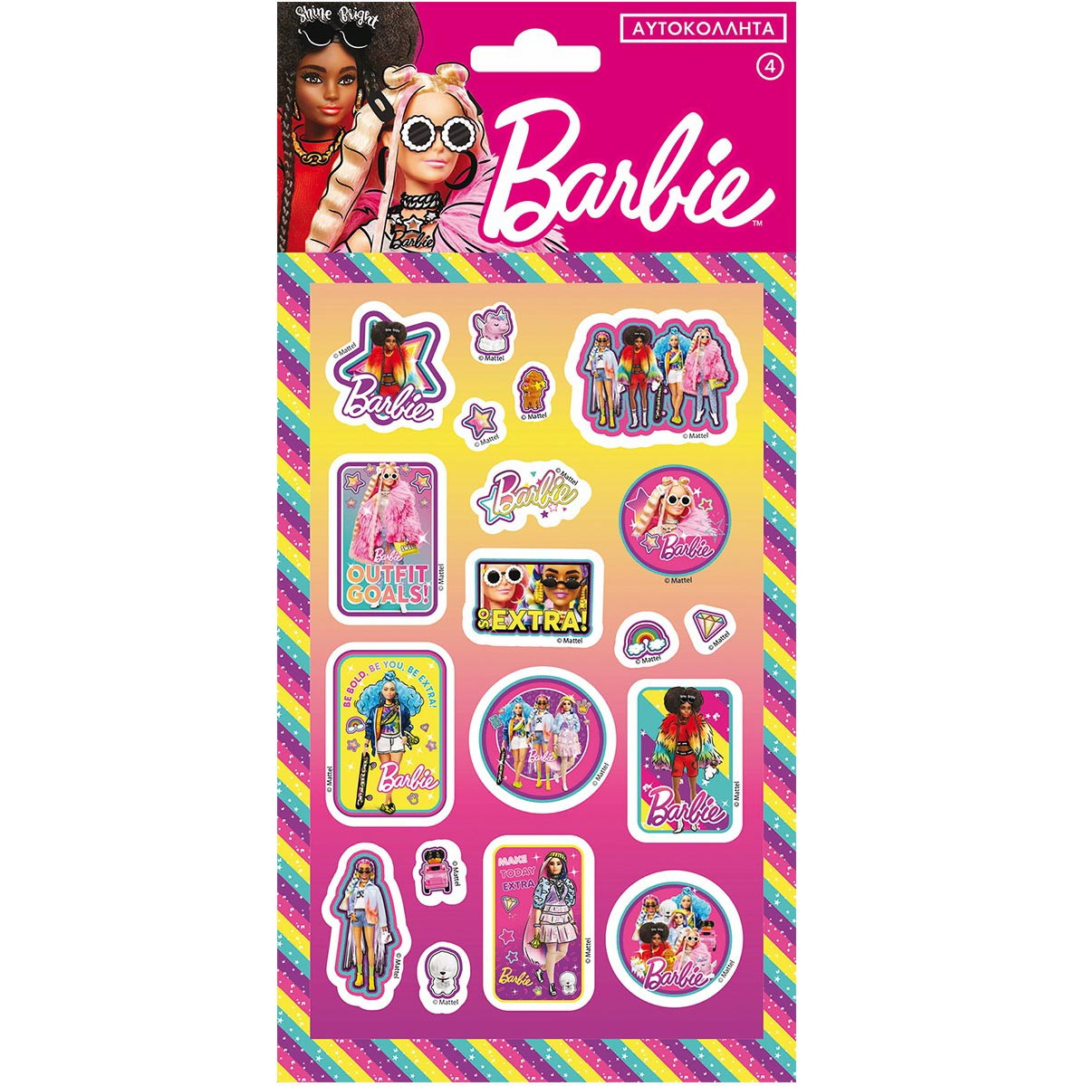 Φωτογραφία προϊόντος: Αυτοκόλλητα Puffy Barbie 4 (MPN: HP.ST.P.0052)