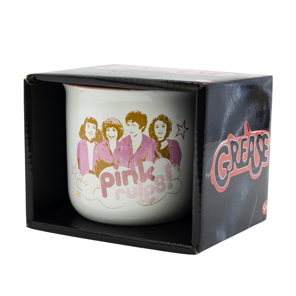 Φωτογραφία προϊόντος: Grease Pink Ladies Ceramic Breakfast Mug 14 Oz In Gift Box