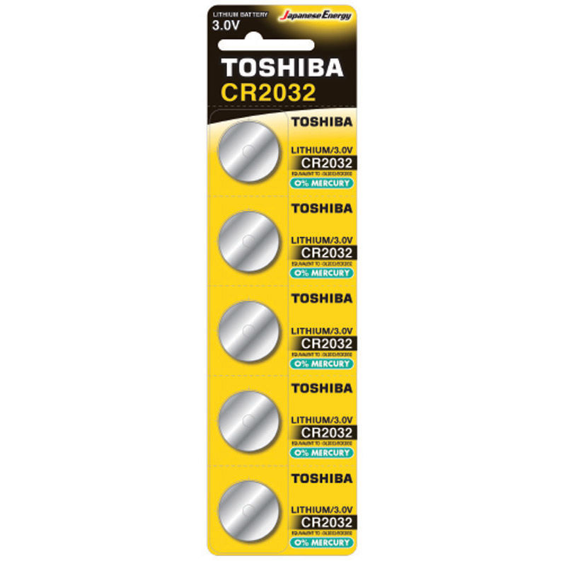 Φωτογραφία προϊόντος: Μπαταρία TOSHIBA CR2032 - BP-5