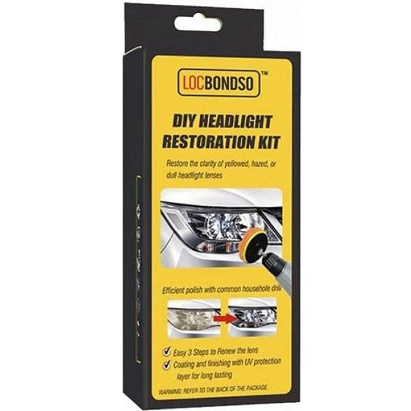 Φωτογραφία προϊόντος: Locbondso DIY Kit Επιδιόρθωσης και Ανανέωσης Φαναριών Αυτοκινήτου