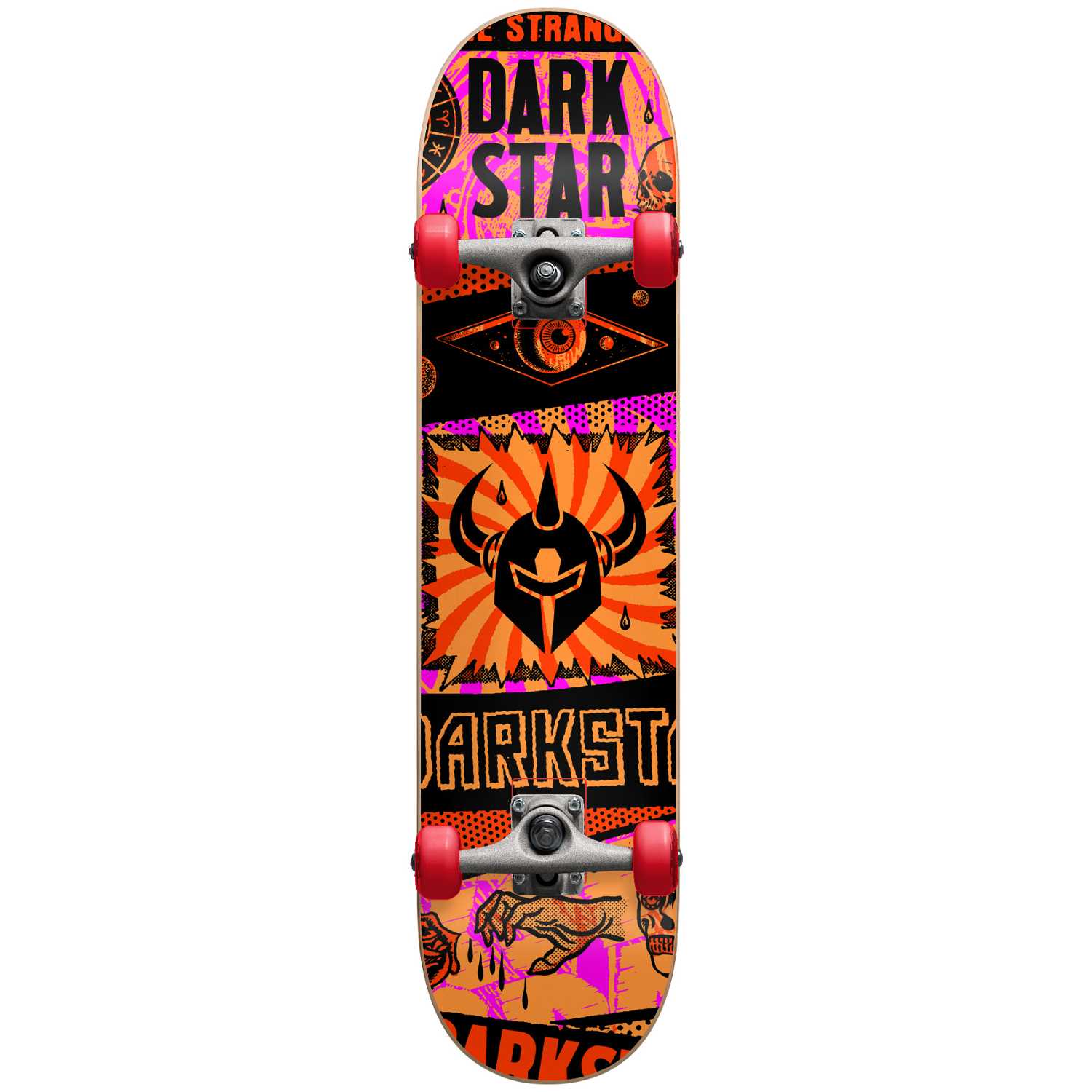 Φωτογραφία προϊόντος: DARKSTAR Collapse FP W/Stocking Complete Skateboard 7.875"