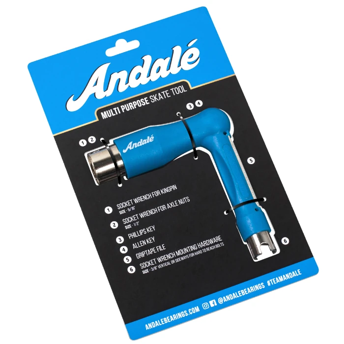 Φωτογραφία προϊόντος: ANDALE 6 in 1 Skate Tool