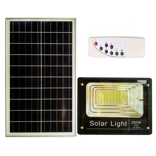 Φωτογραφία προϊόντος: JORTAN IP66 200W LED Solar Flood Lamp