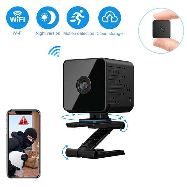 Φωτογραφία προϊόντος: Mini WiFi IP Camera 720P HD VRT-VQ9H Μαύρη