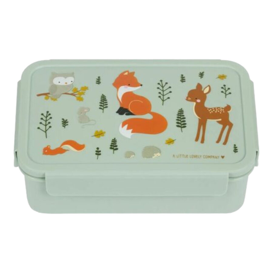 Φωτογραφία προϊόντος: A little lovely company Δοχείο φαγητού Bento Lunch box: Forest Friends