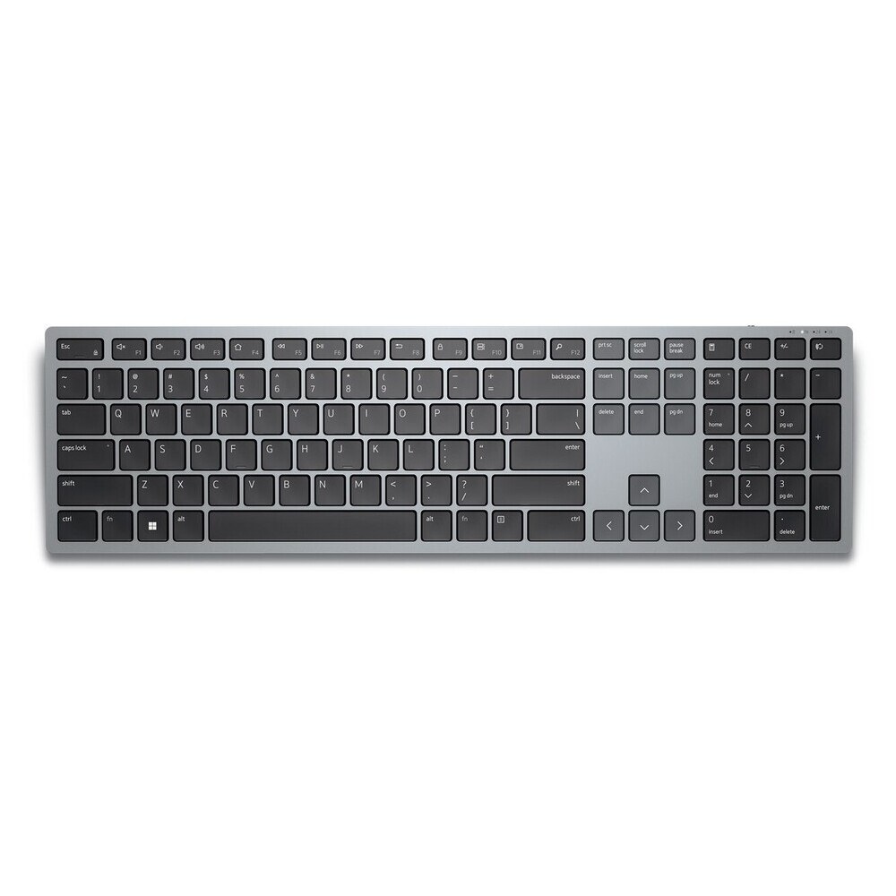Φωτογραφία προϊόντος: DELL Keyboard KB700 Multi-Device Wireless US/Int'l - Titan Grey (580-AKPT)