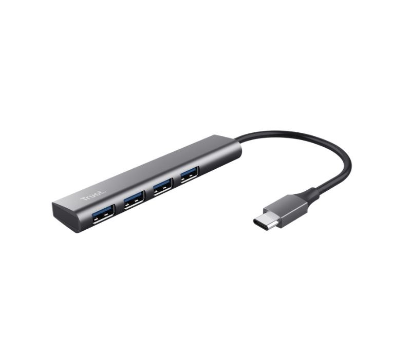 Φωτογραφία προϊόντος: HUB USB TRUST HALYX 4-PORT USB-C 24948