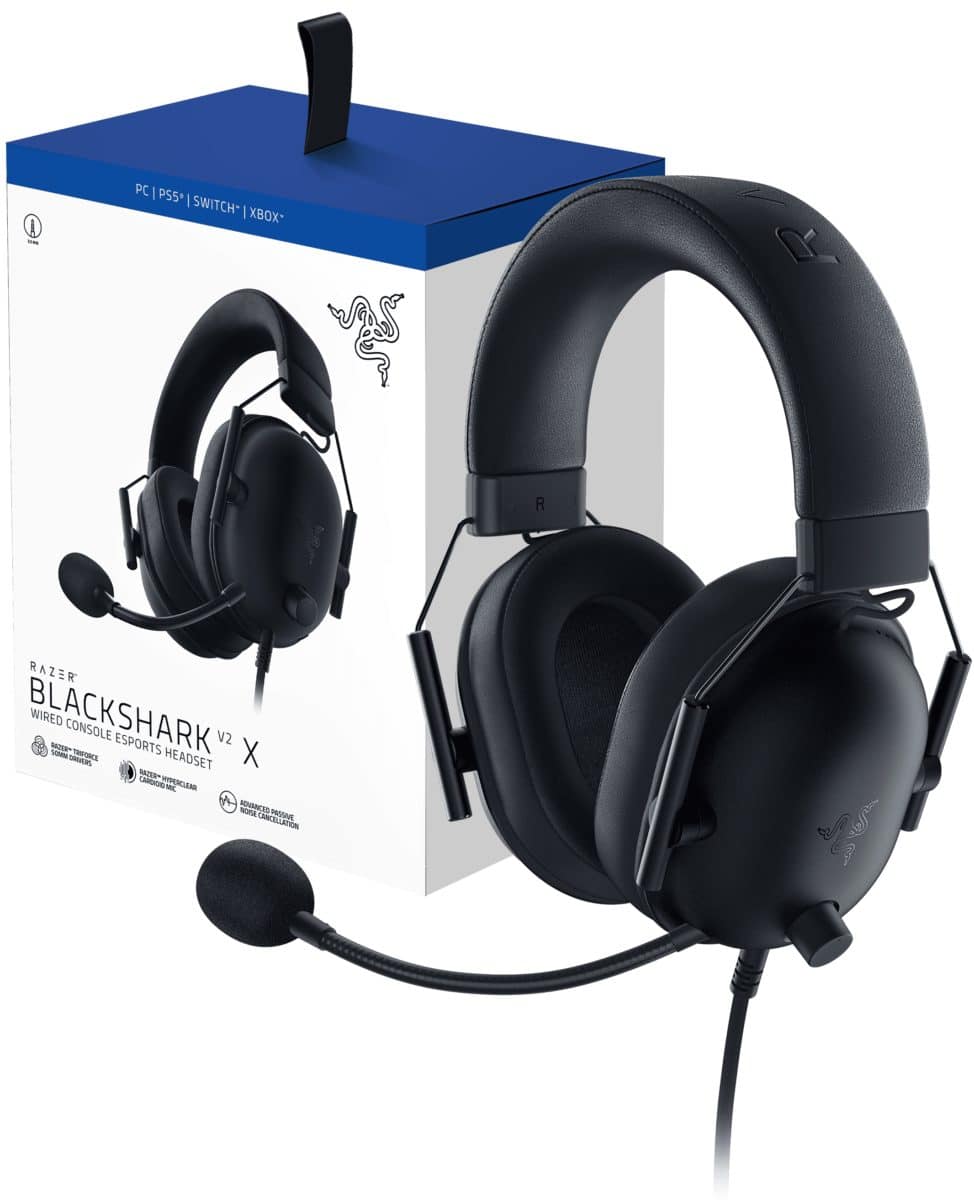 Φωτογραφία προϊόντος: Razer BLACKSHARK V2 X FOR PLAYSTATION - 7.1 Gaming Headset – Audio Jack - XBOX/PC/PS4/PS5/Switch