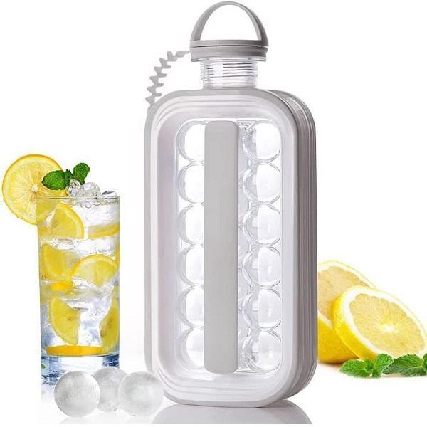 Φωτογραφία προϊόντος: Παγοθήκη Ice Ball Maker 2 σε 1, φορητή φόρμα σφαιρών πάγου