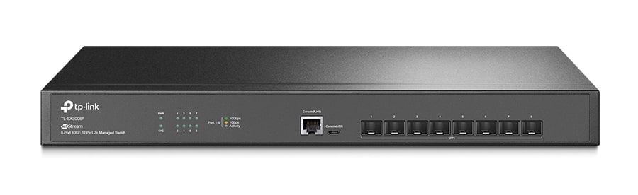Φωτογραφία προϊόντος: TP-LINK Switch TL-SX3008F 8-Port 10GE SFP+ L2+ Managed
