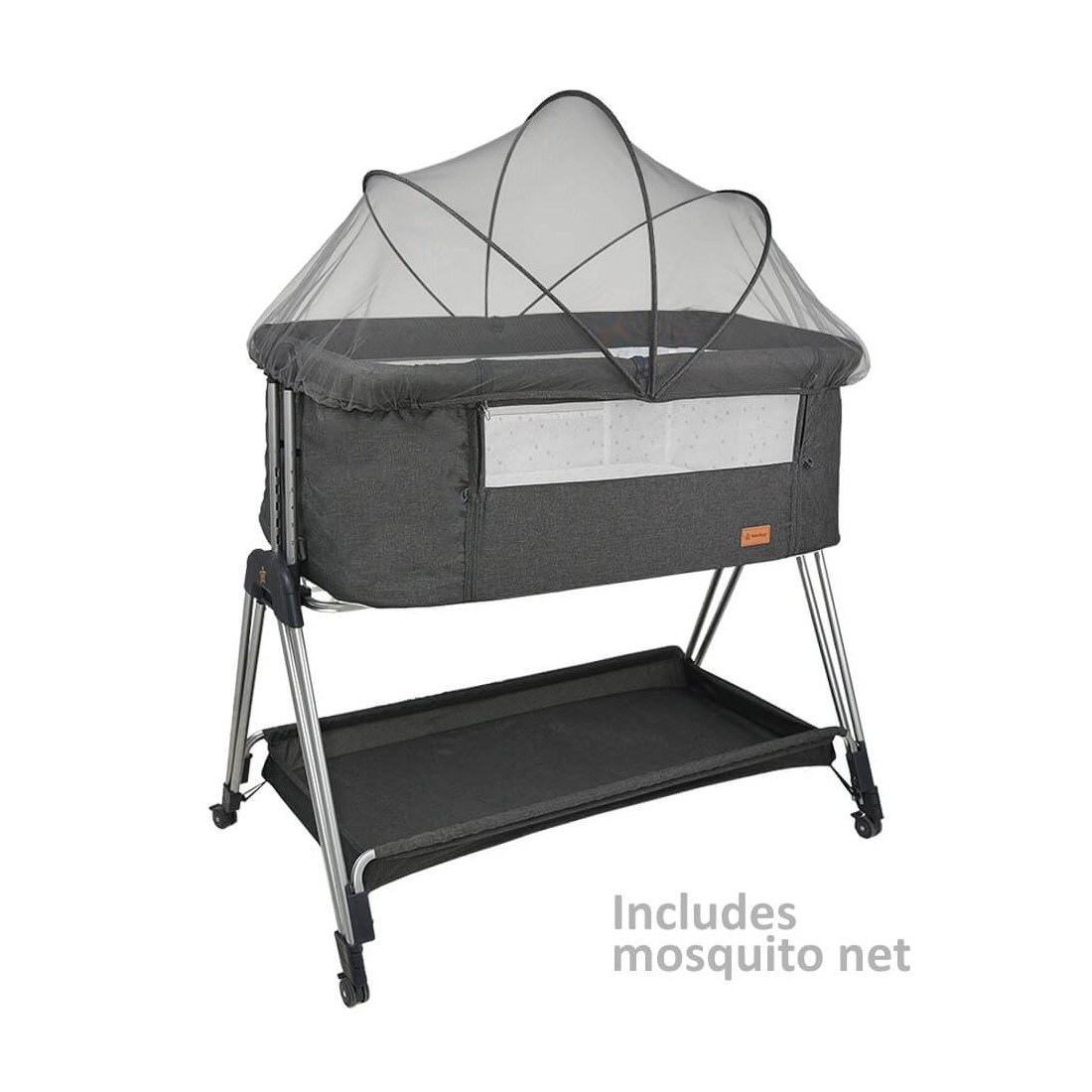 Φωτογραφία προϊόντος: Bebe Stars Λίκνο Pearl Graphite (845-186)