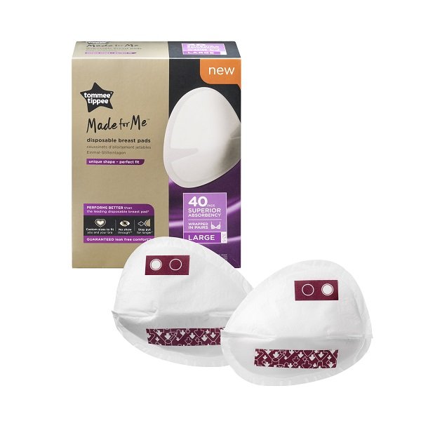 Φωτογραφία προϊόντος: Tommee Tippee Made for Me Disposable Breast Pads - Large 40pcs