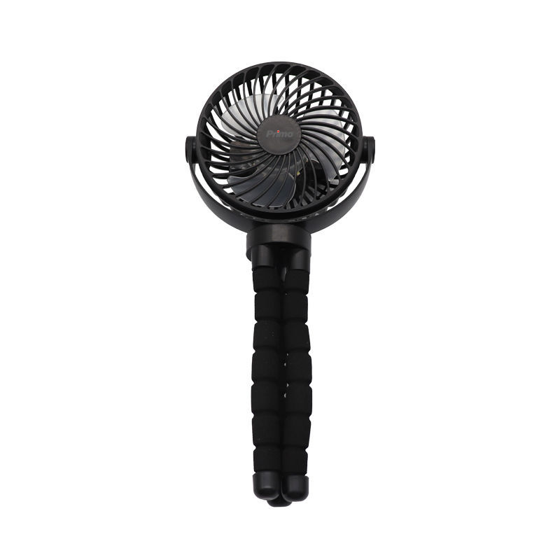 Φωτογραφία προϊόντος: Ανεμιστήρας Mini Flexible PRMF-80691 Primo 4'' 10cm Μαύρος Επαναφορτιζόμενος