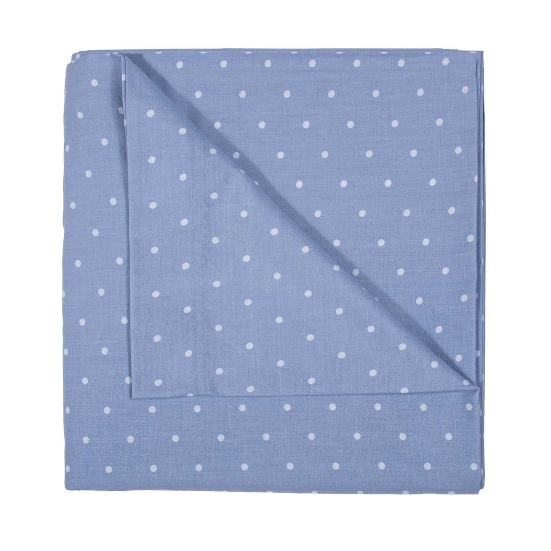 Φωτογραφία προϊόντος: Σεντόνι King Size 260x280 Greenwich Polo Loft Dots - LIGHT BLUE