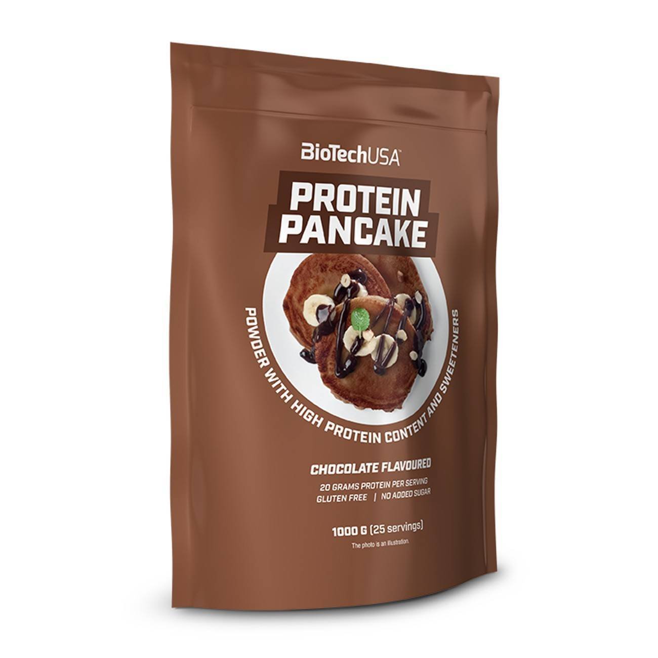 Φωτογραφία προϊόντος: Protein Pancake 1000 gr (BioTech Usa) CHOCOLATE