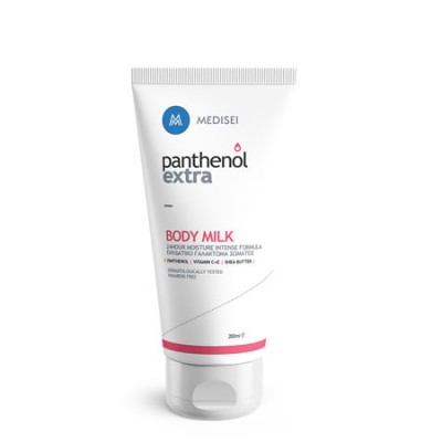 Φωτογραφία προϊόντος: Medisei Panthenol Extra Body Milk, Ενυδατικό Γαλάκτωμα Σώματος, 200ml