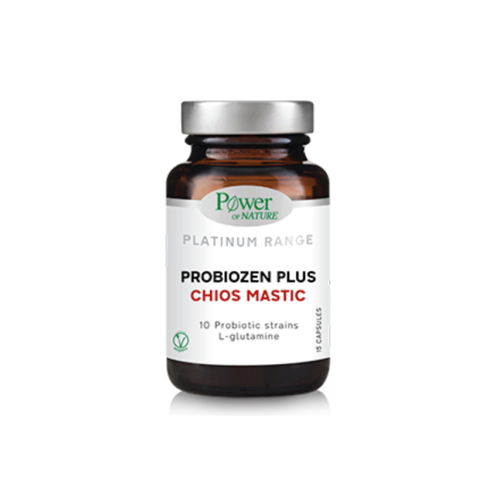 Φωτογραφία προϊόντος: Power of Nature Platinum Range Probiozen Plus Μαστίχα Χίου (15 κάψουλες)