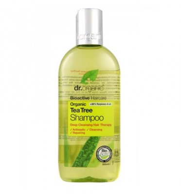 Φωτογραφία προϊόντος: Dr Organic Tea Tree Shampoo 265ml - Σαμπουάν για κανονικά και λιπαρά μαλλιά