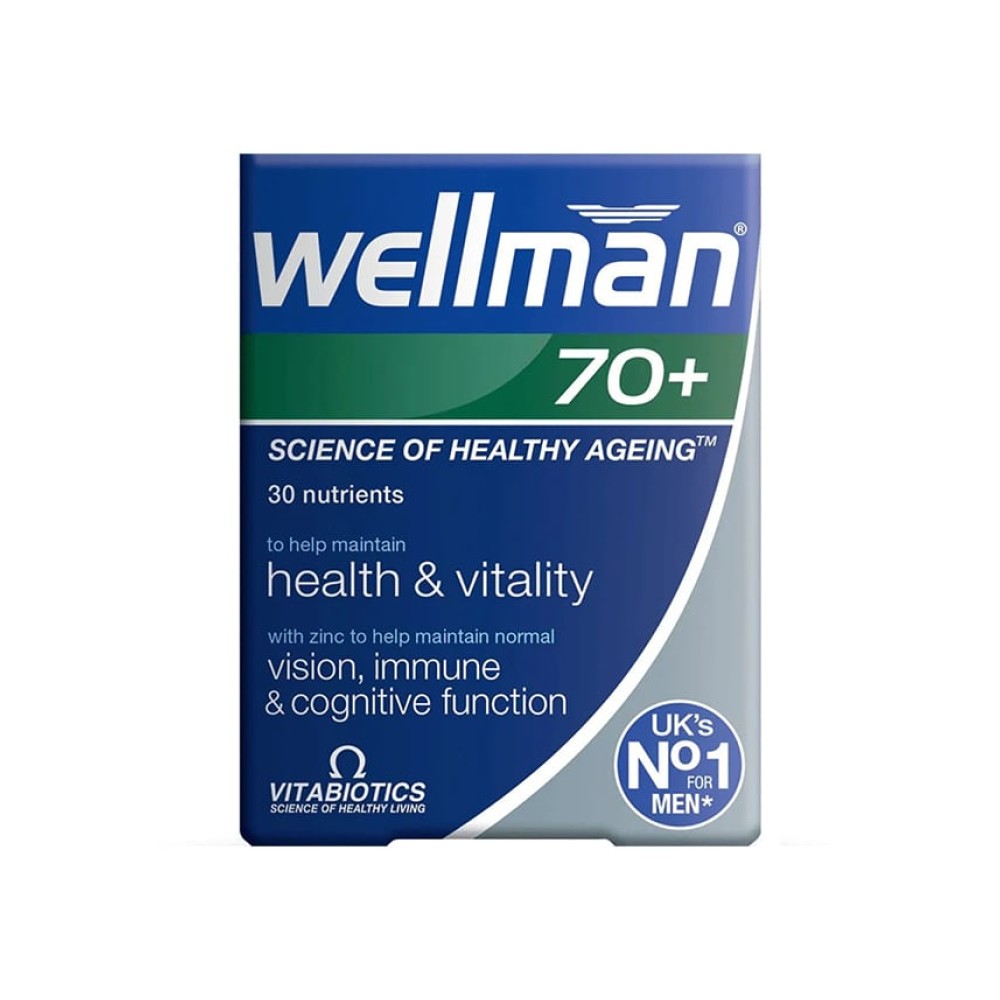 Φωτογραφία προϊόντος: Vitabiotics Wellman 70+ 30tabs