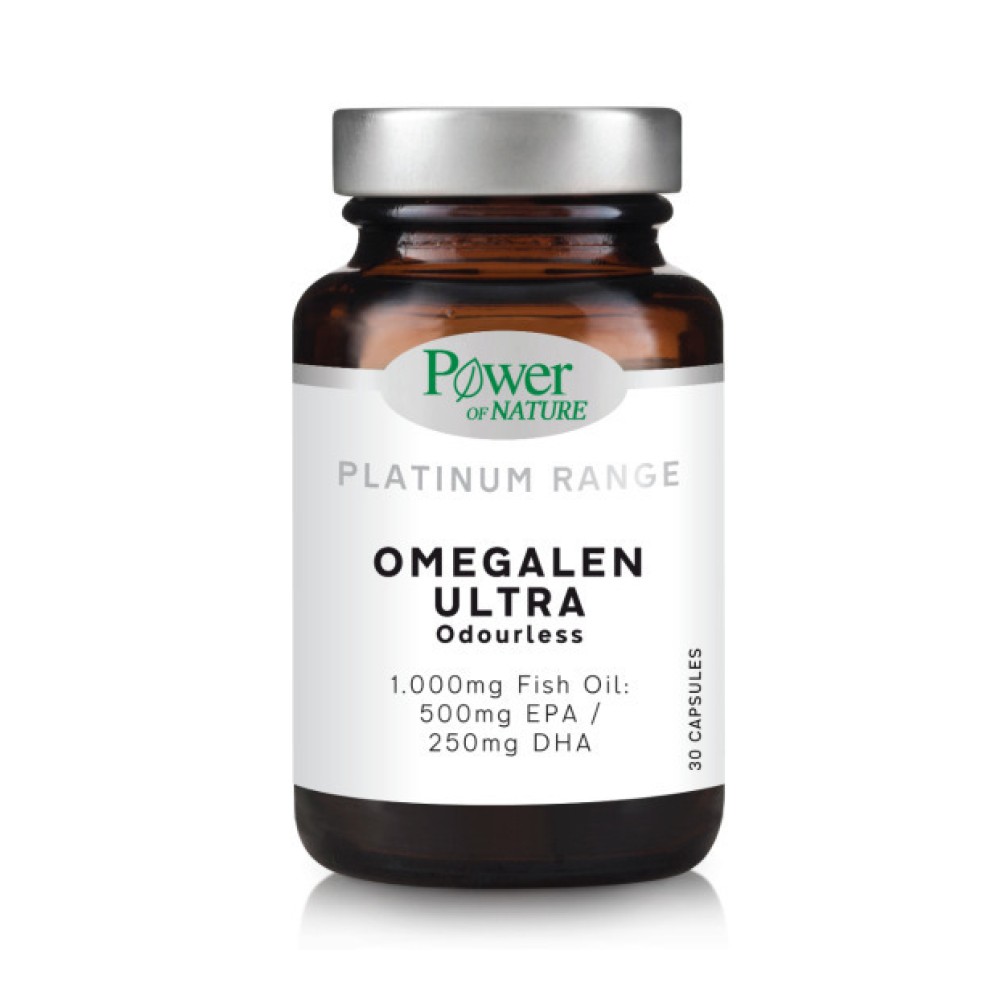 Φωτογραφία προϊόντος: Power Health Power Of Nature Platinum Range Omegalen Ultra Odourless Ιχθυέλαιο 1000mg 30 κάψουλες