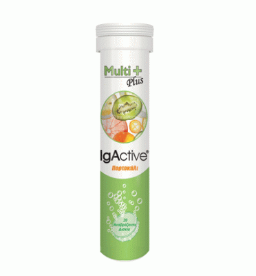 Φωτογραφία προϊόντος: Novapharm IgActive Multi Plus 20 αναβράζοντα δισκία
