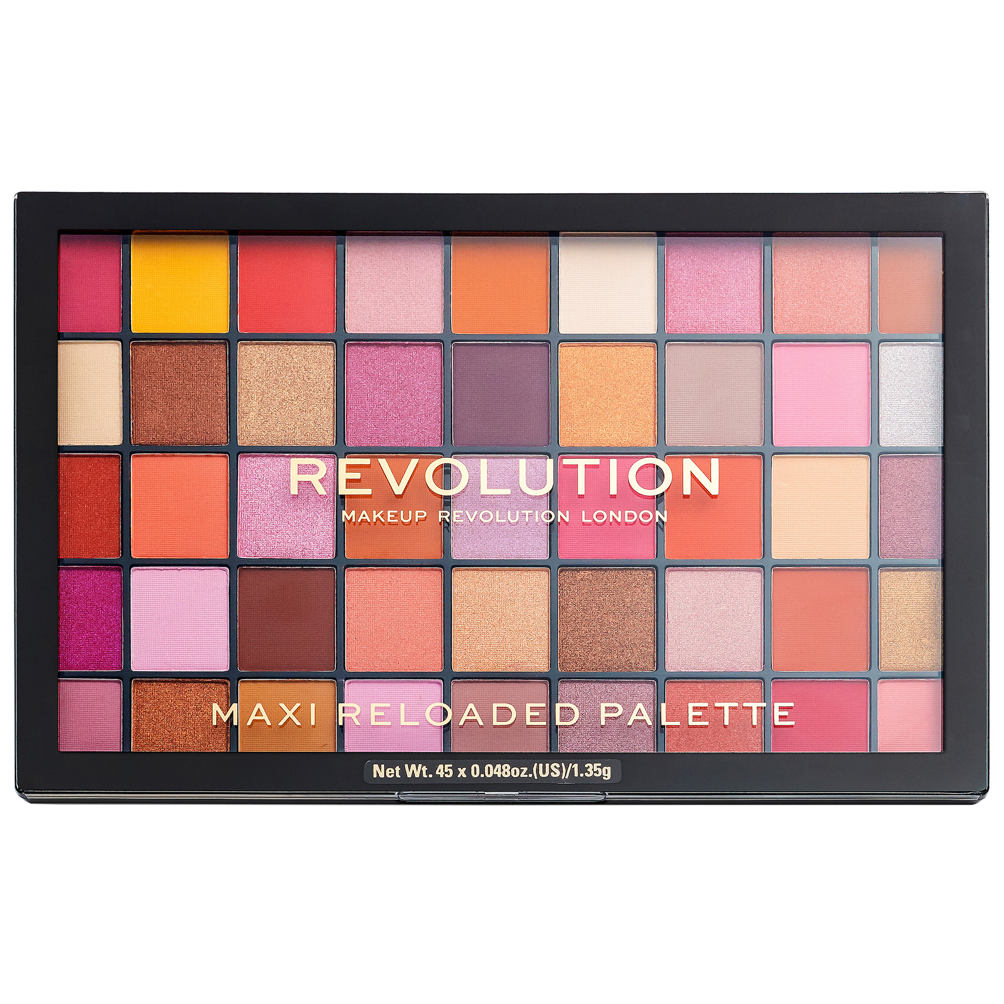Φωτογραφία προϊόντος: Revolution Beauty Maxi Reloaded Παλέτα με σκιές ματιών Big Big Love 60.8gr