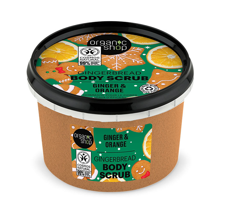 Φωτογραφία προϊόντος: Natura Siberica Organic Shop Gingerbread Scrub Σώματος Ginger & Orange 250ml