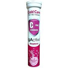 Φωτογραφία προϊόντος: NOVAPHARM IgActive Cold Care Vit C + Echinacea + Zink 20 αναβράζοντα δισκία (γεύση λεμόνι)