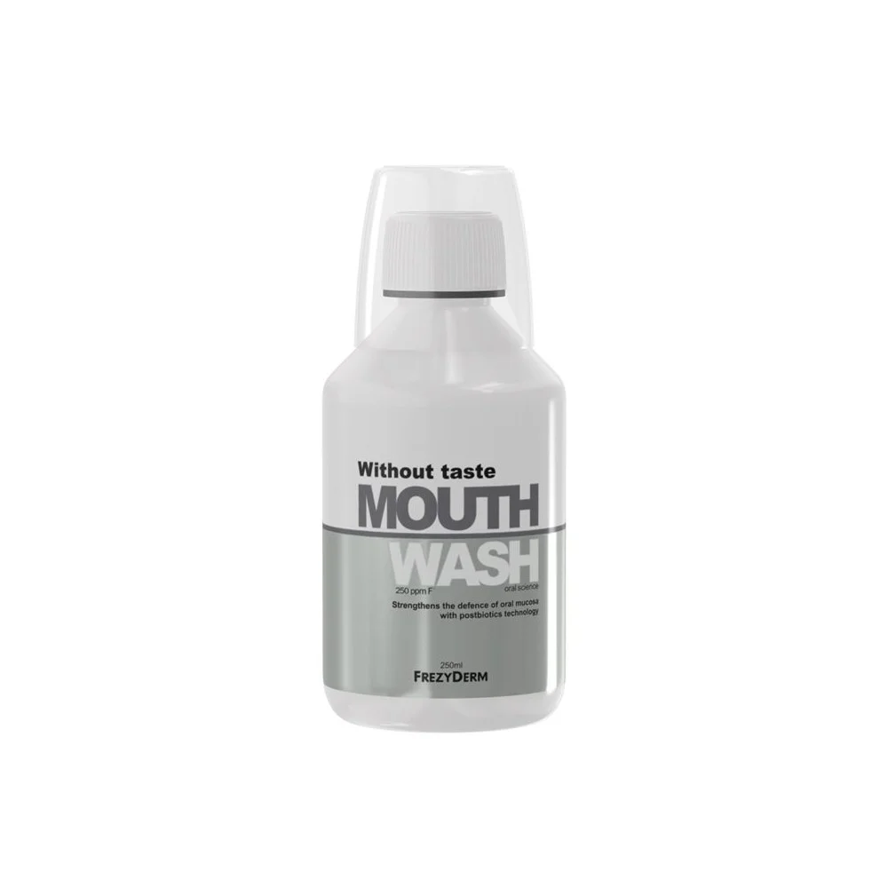 Φωτογραφία προϊόντος: Frezyderm Mouthwash Without Taste Στοματικό Διάλυμα Χωρίς Γεύση & Άρωμα 250ml