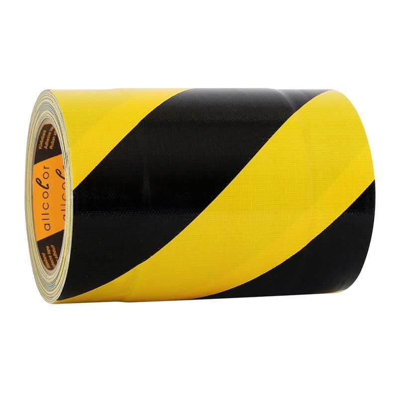 Φωτογραφία προϊόντος: ALLCOLOR GAFFER-TAPE Tunnel-Tape - 150mm x 15m black / yellow