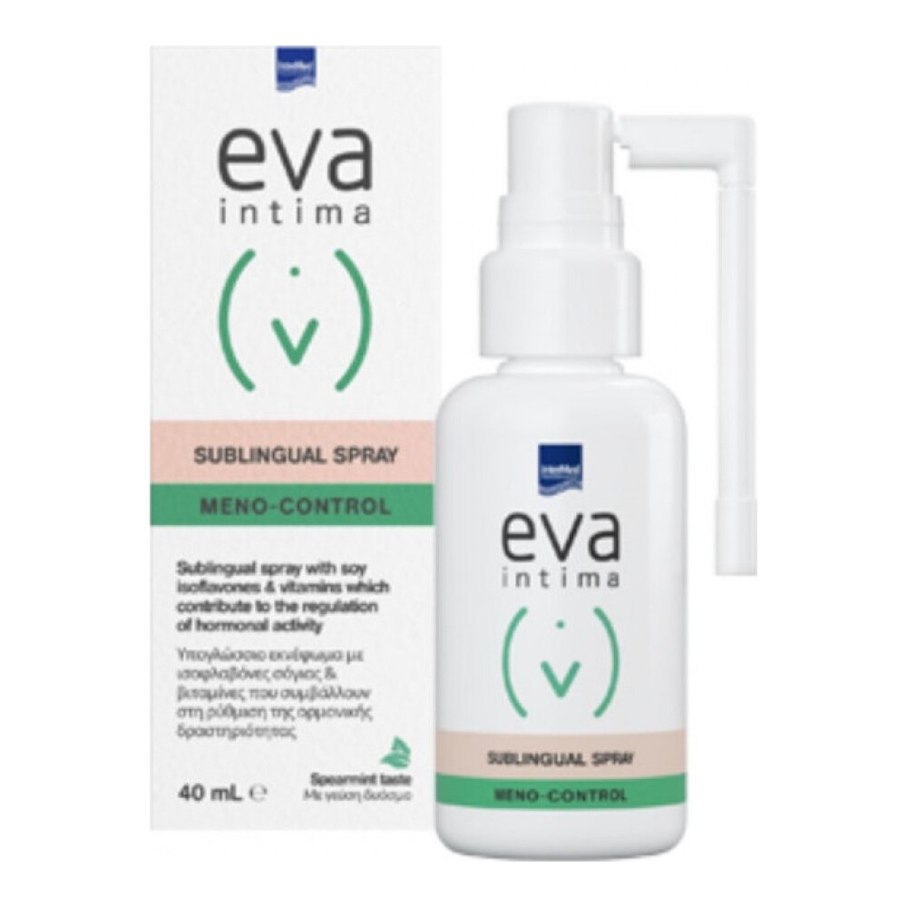 Φωτογραφία προϊόντος: Intermed Eva Intima Sublingual Meno-Control Spray Υπογλώσσιο Σπρέι Για Την Περιεμμηνοπαυσιακή Περίοδο 40ml