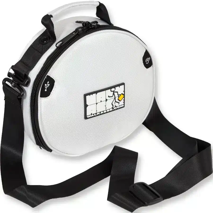 Φωτογραφία προϊόντος: WALKASSE W-HEADPHONES-WHITE DJ Style Headphones bag, white.