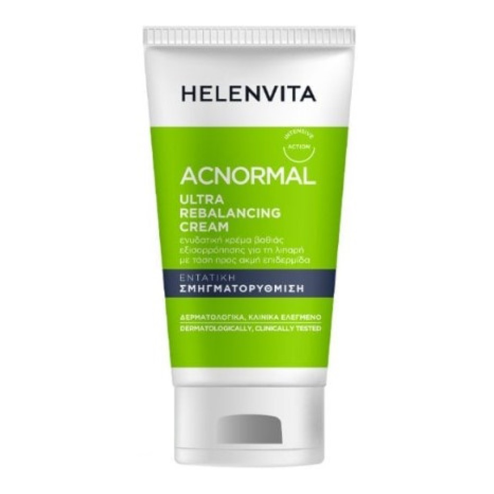 Φωτογραφία προϊόντος: Helenvita Acnormal Ultra Rebalancing Cream Ενυδατική Κρέμα Εξισορρόπησης 60ml