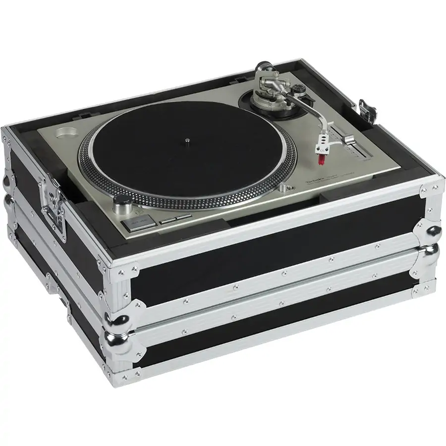 Φωτογραφία προϊόντος: WALKASSE TURNTABLEPROBK Flight Case Multi Format Turntable Silver.