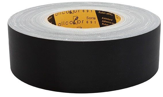 Φωτογραφία προϊόντος: ALLCOLOR GAFFER-TAPE matt - Gaffer 100mm x 50m black