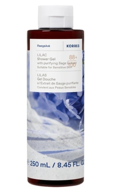 Φωτογραφία προϊόντος: Korres Renewing Body Cleanser Lilac Αφρόλουτρο Σώματος Πασχαλιά 250ml