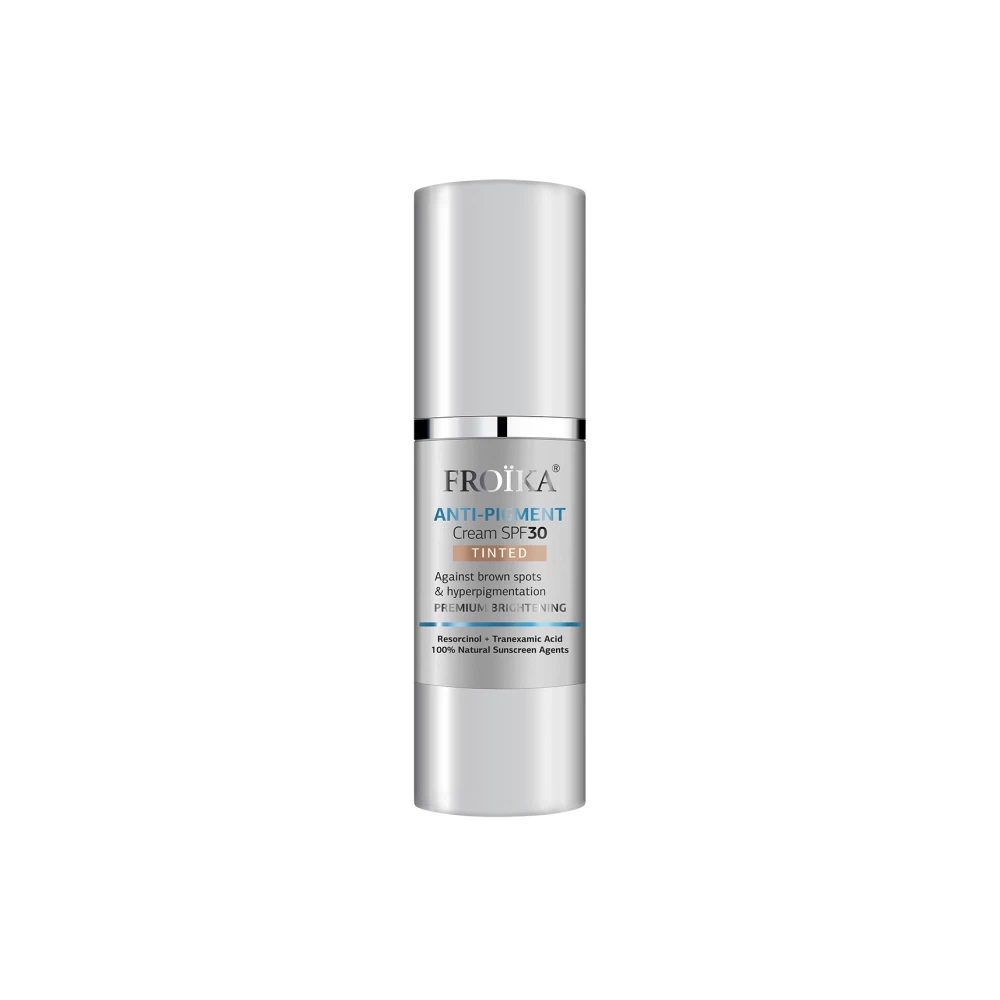 Φωτογραφία προϊόντος: Froika Anti-Pigment Tinted Cream SPF30 Κρέμα Προσώπου κατά των Δυσχρωμιών με Χρώμα & Αντιηλιακή Προστασία 30ml