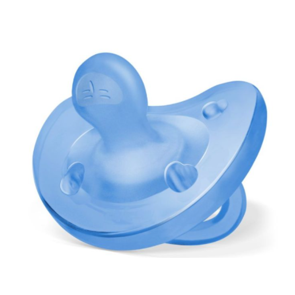 Φωτογραφία προϊόντος: Chicco Physioforma Soft 100% Σιλικονούχα Πιπίλα 1 τμχ Για 6-16 Μηνών Light Blue