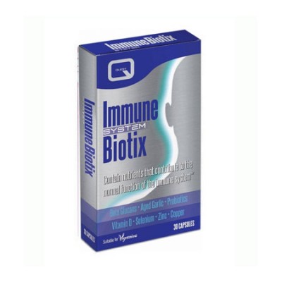 Φωτογραφία προϊόντος: Quest Immune Biotix With Beta Glucans Garlic Probiotics D Zinc Selenium Copper 30caps