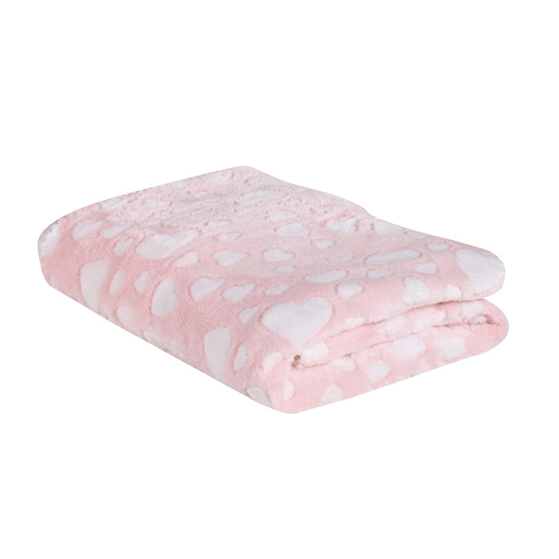 Φωτογραφία προϊόντος: Κουβέρτα Fleece Αγκαλιάς 75x100 Das Home Hearts 4907 Pink 75x100