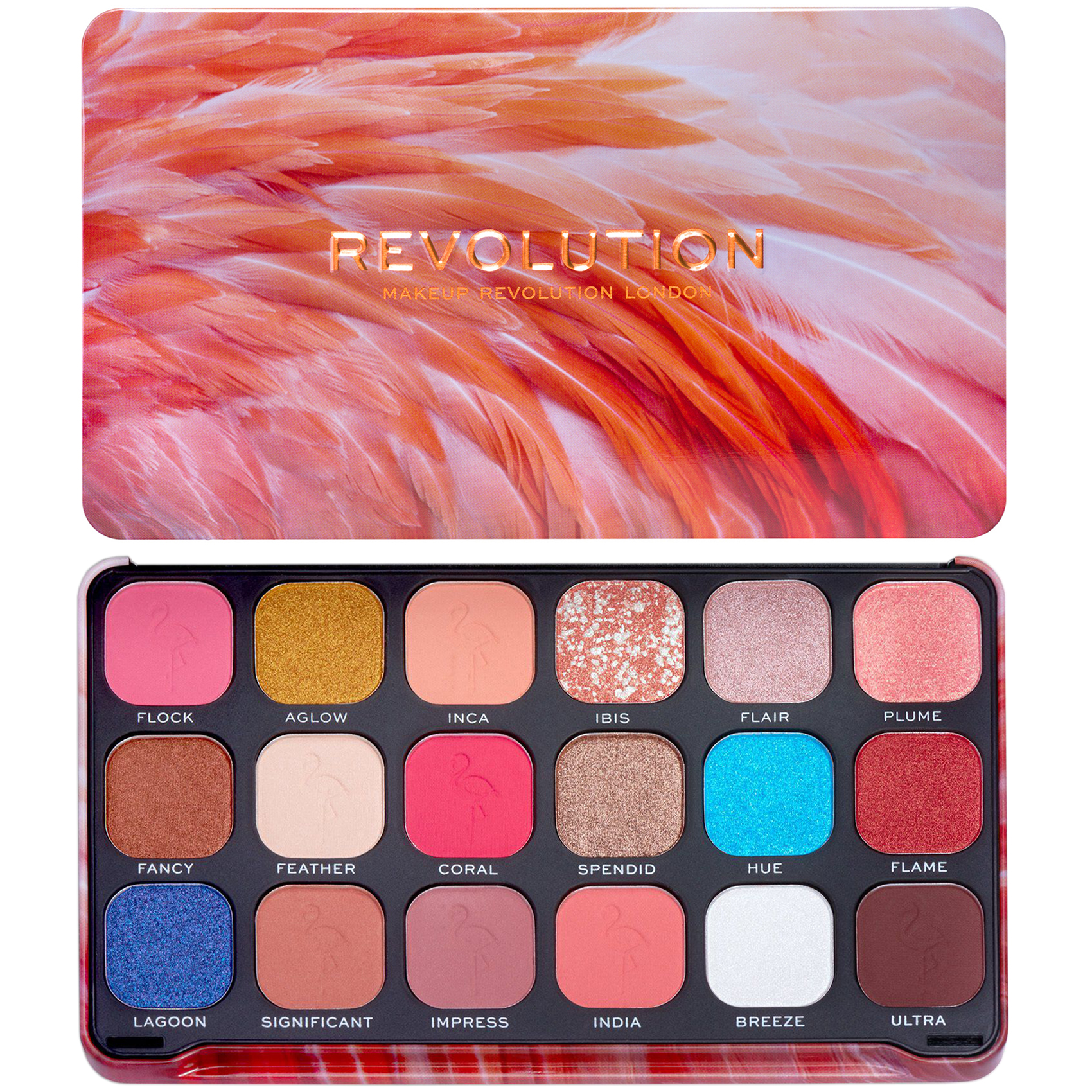 Φωτογραφία προϊόντος: Revolution Beauty Forever Flawless Παλέτα με Σκιές Ματιών - Flamboyance 19,8g