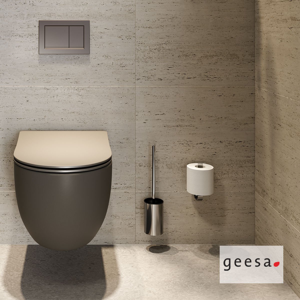 Φωτογραφία προϊόντος: OEM Πιγκάλ Επίτοιχο CRAFT Geesa Inox Chrome