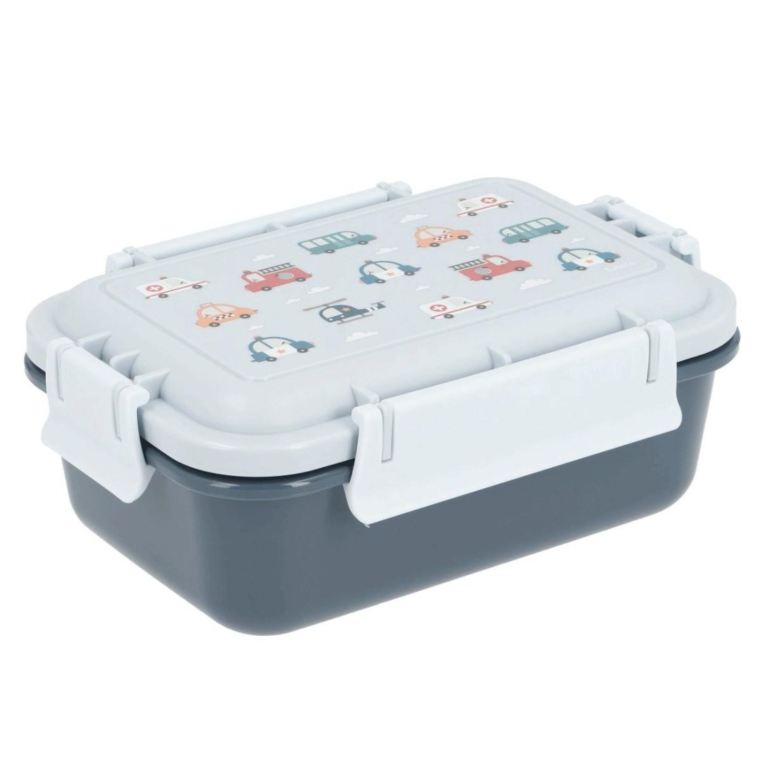 Φωτογραφία προϊόντος: 88808 Tutete Φαγητοδοχείο μεγάλο με καπάκι ασφαλείας και πιρουνάκι City Cars