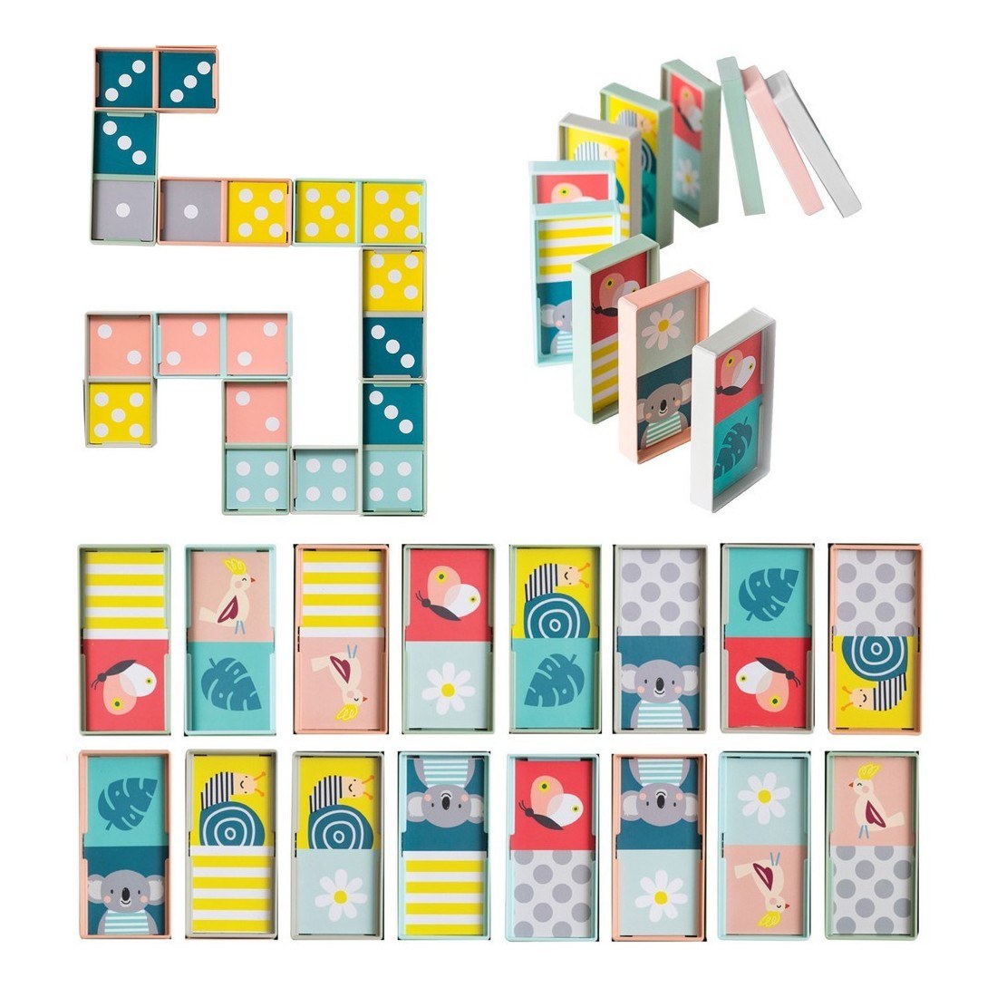 Φωτογραφία προϊόντος: Taf Toys 12985 Domino Rally Xl Block Για 30+ Μηνών 2156317 134370 605566129853 Εκπαιδευτικά Παιχνίδια Taf Toys